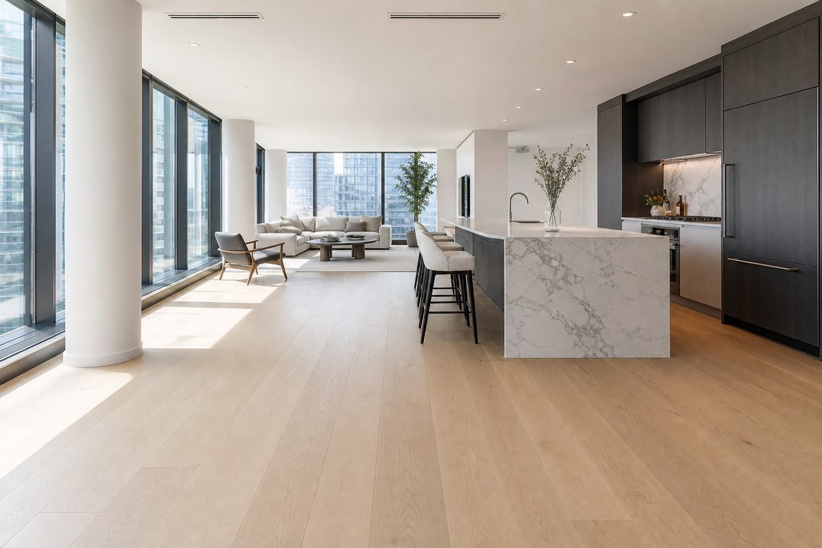 Engineered hardwood condo flooring, Gatineau